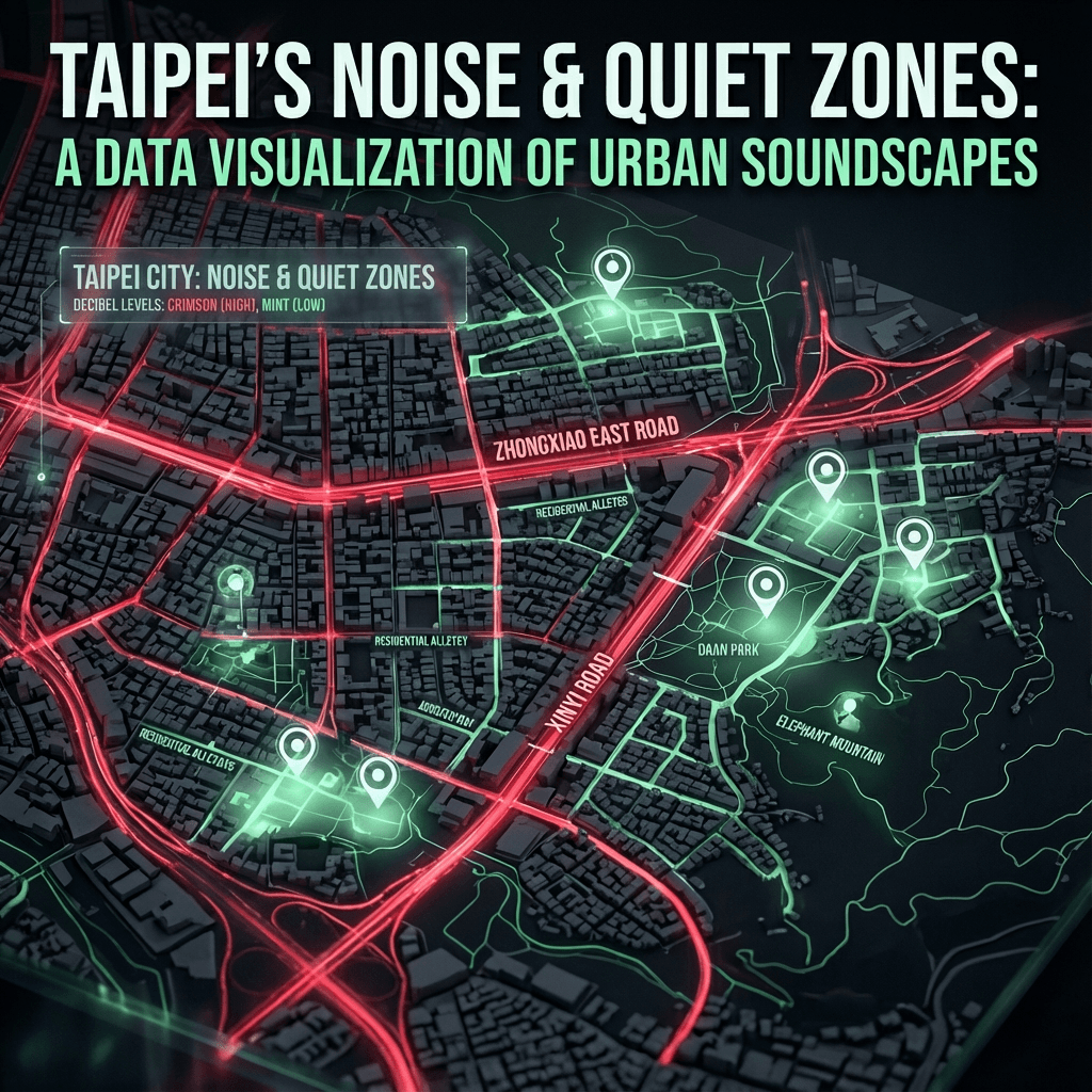 Taipei Noise Heatmap Analysis